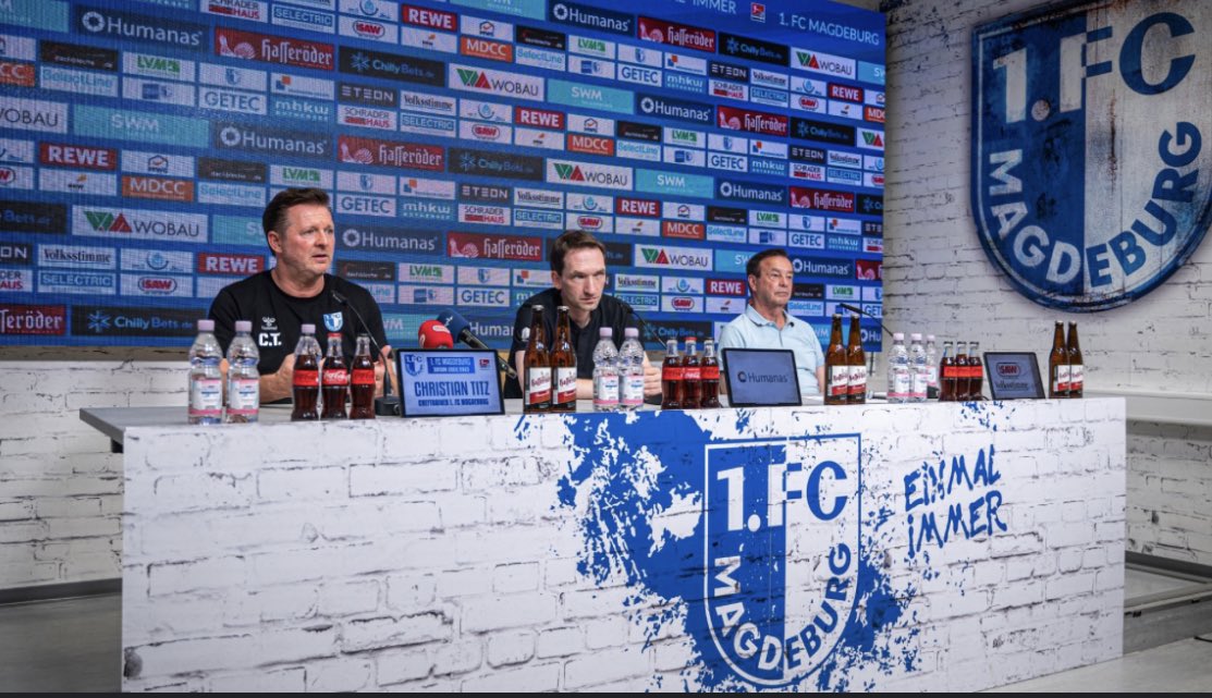 ℹ️ Neuigkeiten der Pressekonferenz:

🏟️ 23.500 Zuschauer werden erwartet darunter 1000 Gästefans des @KarlsruherSC !

🏥 Ausfälle:
-  Julian Pollersbeck 
- Mo El Hankouri 
- Jean Hugonet
- Baris Atik (5. Gelbe Karte)

————-
#EINMALLIMMER