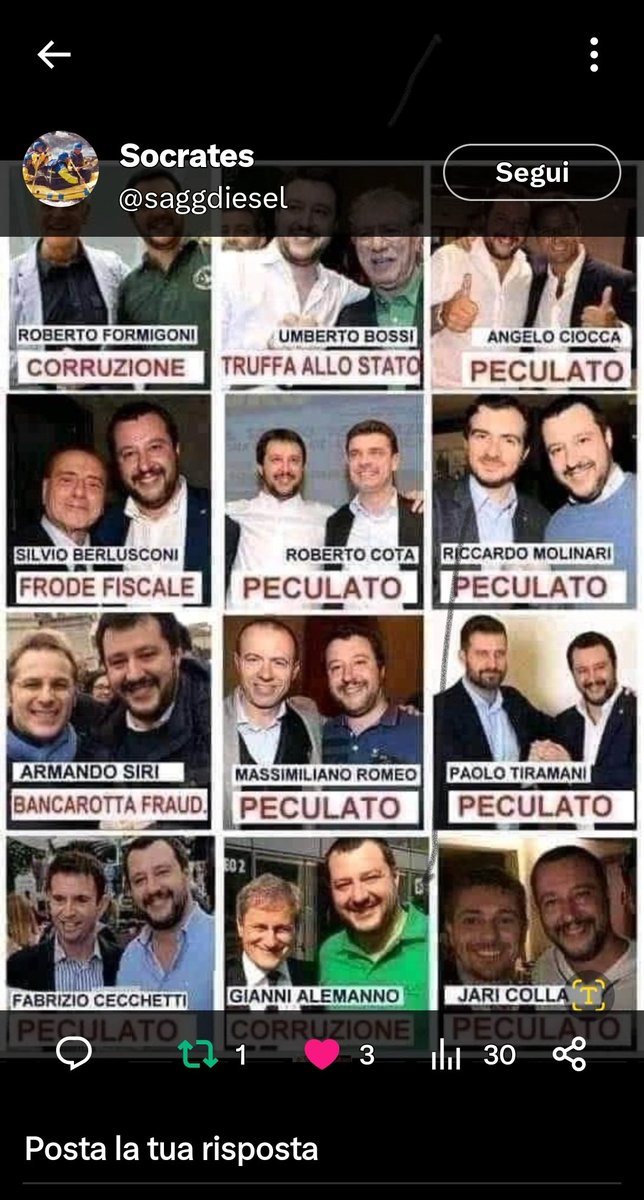 Andrea66264377's tweet photo. @AngeloCiocca Ci è chiaro,ci è chiaro siete degli stupidi incompetenti,ed inoltre ladri e bugiardi...dovete andarsene a casa,tutti a partire da #SalviniPagliaccio ed arrivare a#Ciocca il coglione👟#Credini del cazzo! https://t.co/YgQXNw9IBq