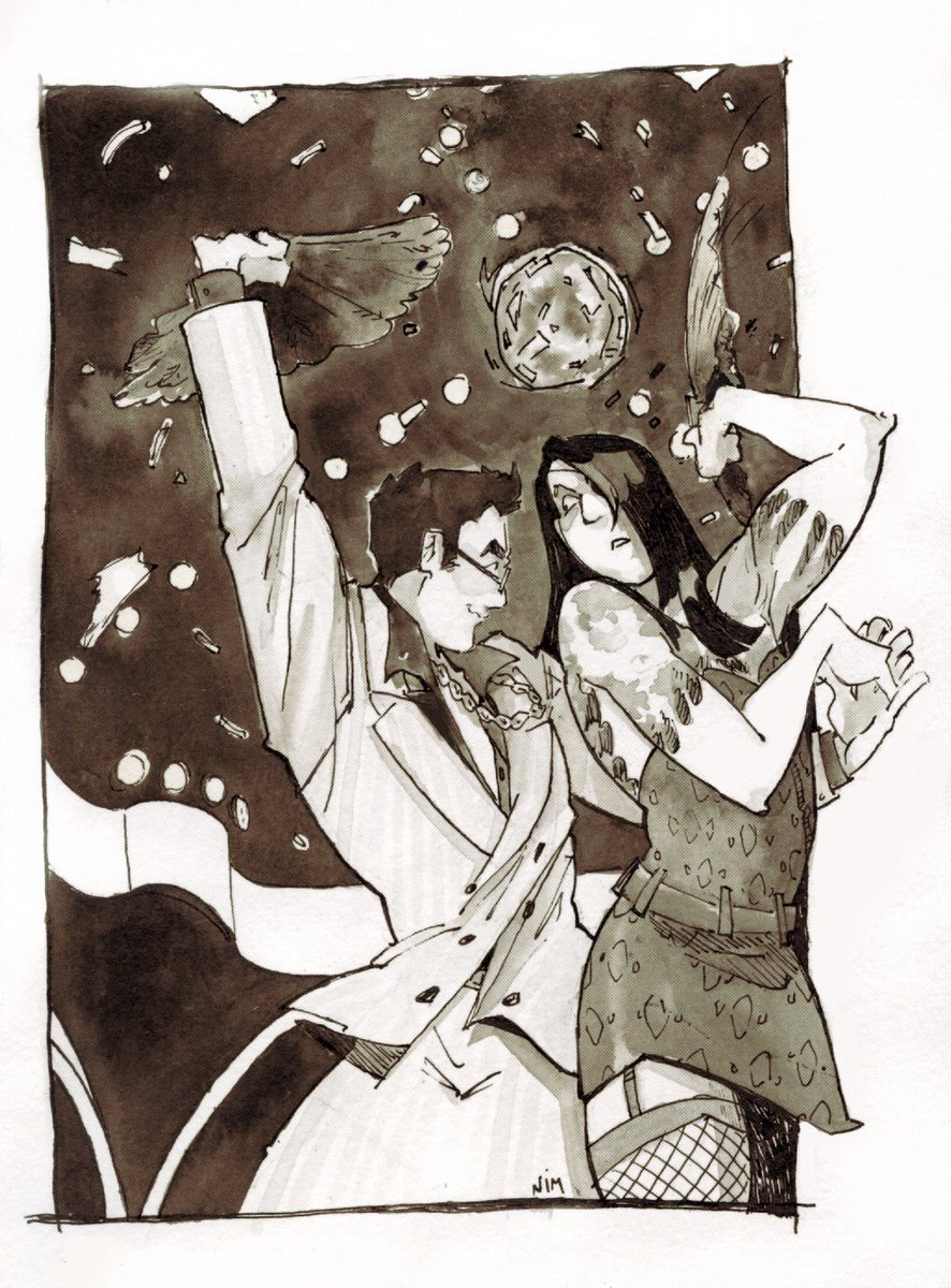 #tojoctober day 1 - dance

i have a disease that makes me obsessed with Yakuza 0-era Goromi. hit me over the head with a mallet. 

anyway crossing fingers I will develop some inking confidence over the course of the month… It’s all uphill from here babyyyy