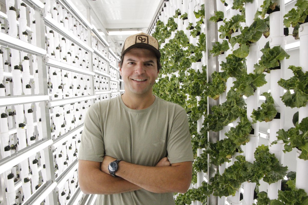 FarmBox_Foods's tweet photo. Shoutout to Joaquin Gonzalez, our director of fodder and a valued member of the #FarmBox team. https://t.co/jNhSGwkFNL