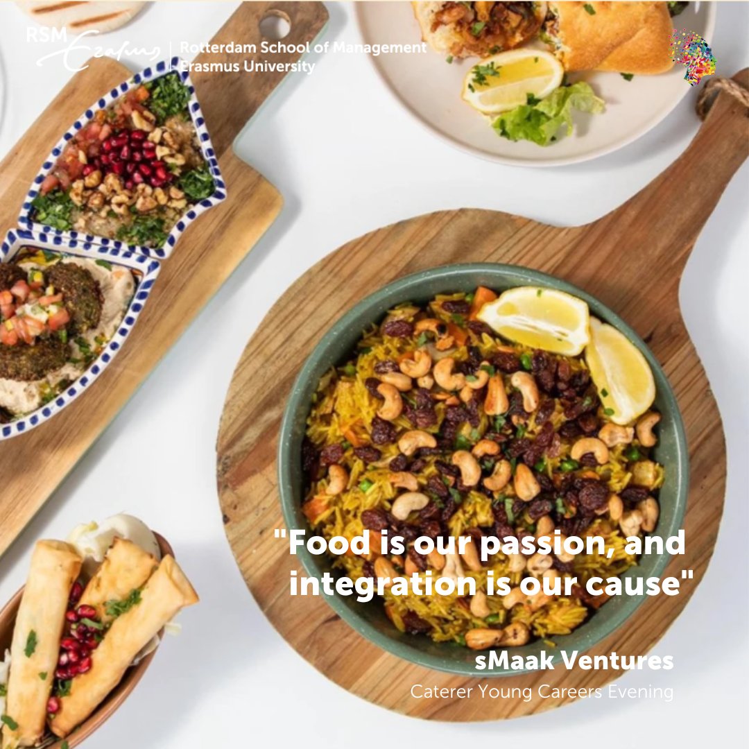 We are happy to share that the catering for our October 30th Young Careers Evening at Kunstinstituut Melly will be by sMaak Catering. 🥗

🎫Get your Early Bird ticket for our event before they sell out!

ow.ly/Opsh50PTpOm