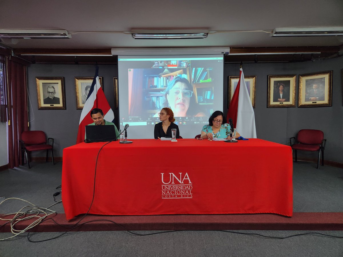 JornadasJIDER's tweet photo. ¡inicia el segundo día!
Panel  "Estados del arte sobre estudios religiosos en Centroamérica".
Participa @_recifre: Claudia Dary, Néstor Veliz, Joel Escobar, José Cáceres, Miguel España, Dalia Arce, Claire Nevache, Reinaldo Espino
Accesos: jornadasdoctoralesreligion@gmail.com https://t.co/OhJREDY7dG