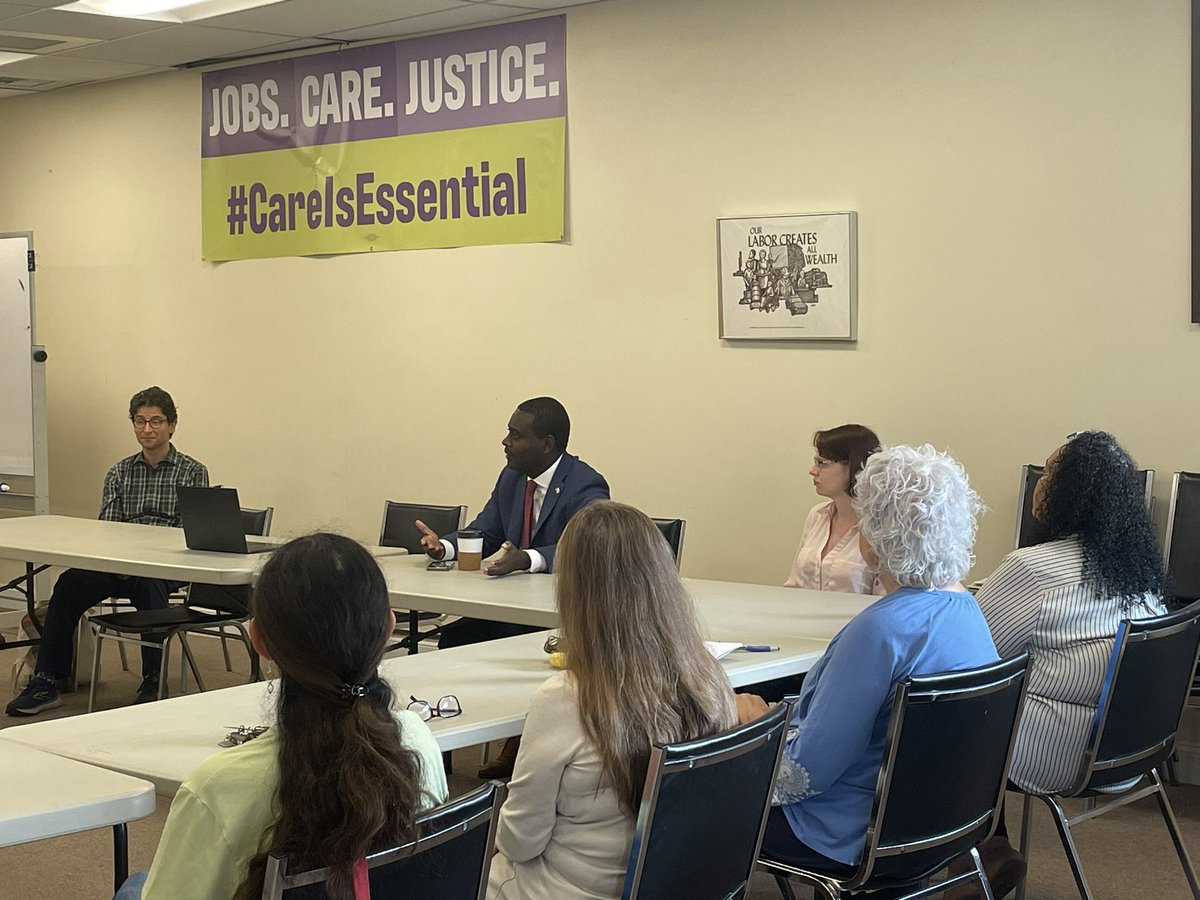Gabe Amo (@gabeamo) on Twitter photo I started my day with <a href="/RISEIUCouncil/">SEIU Rhode Island</a> members to discuss the crisis affecting our healthcare workers, the lack of childcare options, and the opportunities we have to take care of the most vulnerable amongst us.
I will always fight for RI families in Congress! #GabeOnTheRhode I started my day with <a href="/RISEIUCouncil/">SEIU Rhode Island</a> members to discuss the crisis affecting our healthcare workers, the lack of childcare options, and the opportunities we have to take care of the most vulnerable amongst us.
I will always fight for RI families in Congress! #GabeOnTheRhode