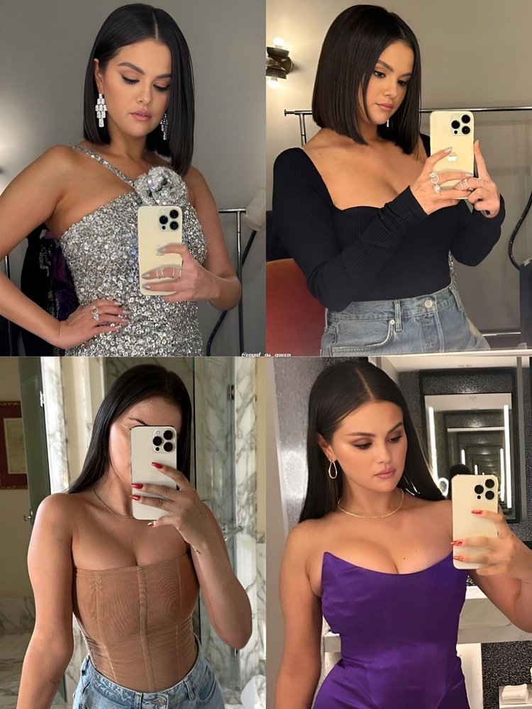Royal_As_Queen's tweet photo. selena gomez's mirror selfies ❤️‍🔥 https://t.co/M4Mcb5jz4B