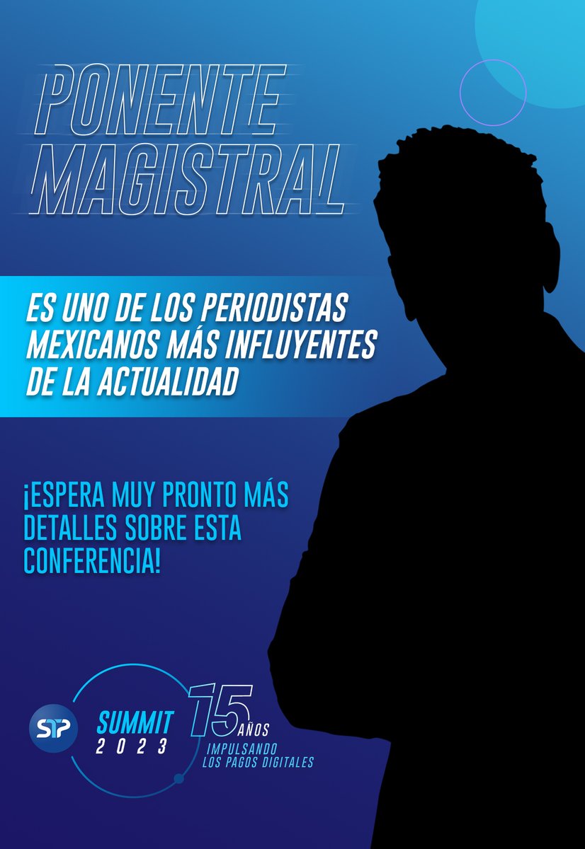 stpfintech's tweet photo. Estamos a unos días revelar a nuestro Speaker Magistral para el #STP_Summit 😎 ¿Tienes alguna idea? +500 empresas, múltiples sectores y un ponente magistral de 💯 ¡Espéralo muy pronto! https://t.co/9F2pRmM2l8