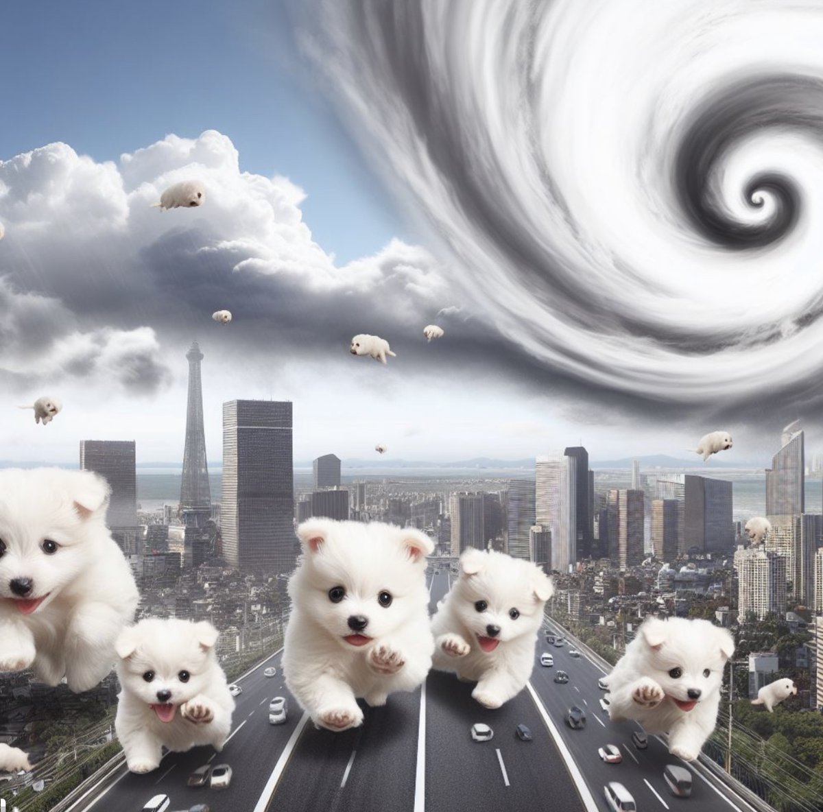 lazy_kar's tweet photo. 【#AI繪圖】颱風小犬
#ai #aiart #dalle #颱風小犬 #typoon #颱風 #小犬 #typhoonkoinu #Koinu #weather #photography #aiphotography #ai小犬 #小犬颱風 #天氣 #hongkongweather https://t.co/3HhE1DKnau