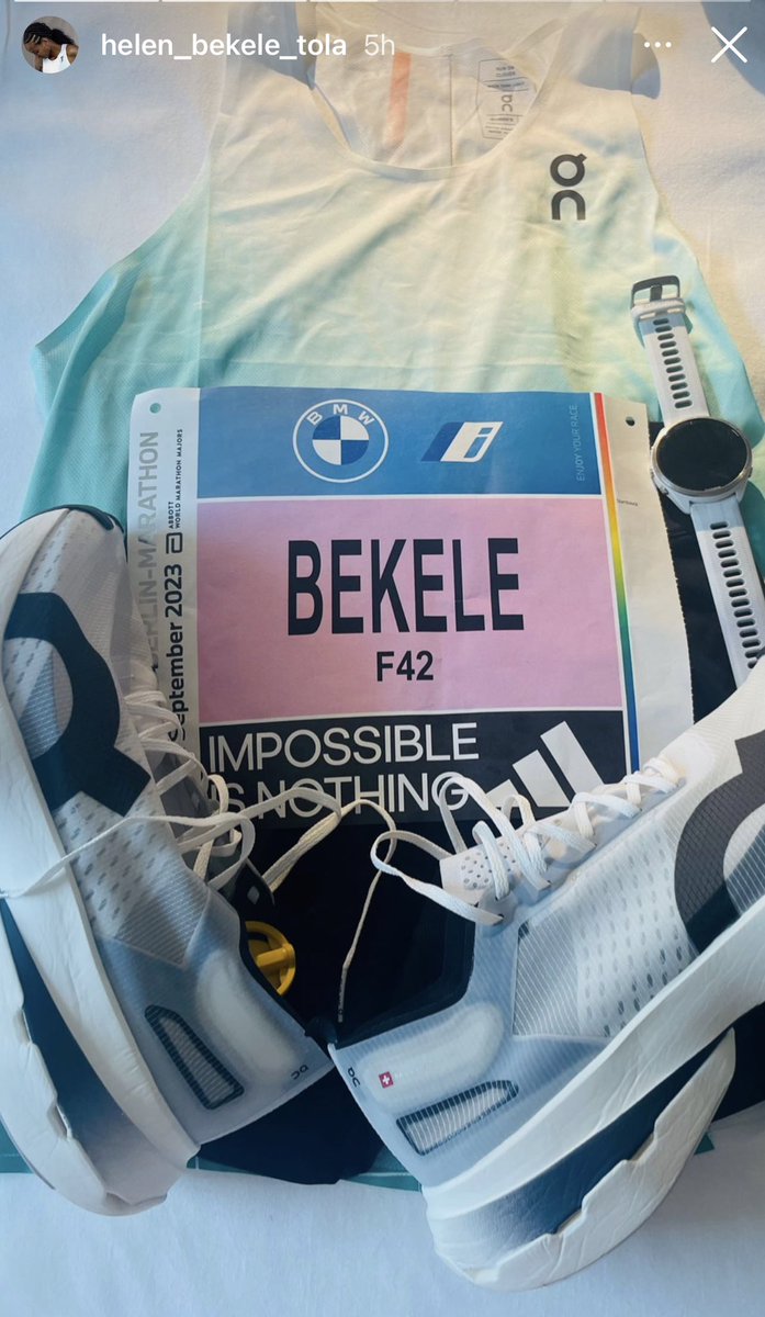 Le team Tokyo2021 félicite Helen Bekele pour son magnifique temps et prestation au marathon de Berlin