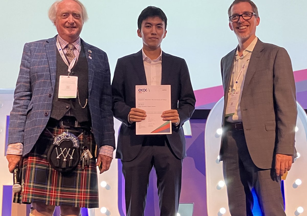 ECOC_Conference (@ecoc_conference) on Twitter photo Congratulations to the winners of our Best Student Paper Awards!
Overall winner is Tomohiro Akazawa <a href="/UTokyo_News_en/">UTokyo | 東京大学</a> for Transparent In-line Optical Power Monitor Integrated with MOS Optical Phase Shifter using InP/Si Hybrid Integration. Congratulations to the winners of our Best Student Paper Awards!
Overall winner is Tomohiro Akazawa <a href="/UTokyo_News_en/">UTokyo | 東京大学</a> for Transparent In-line Optical Power Monitor Integrated with MOS Optical Phase Shifter using InP/Si Hybrid Integration.