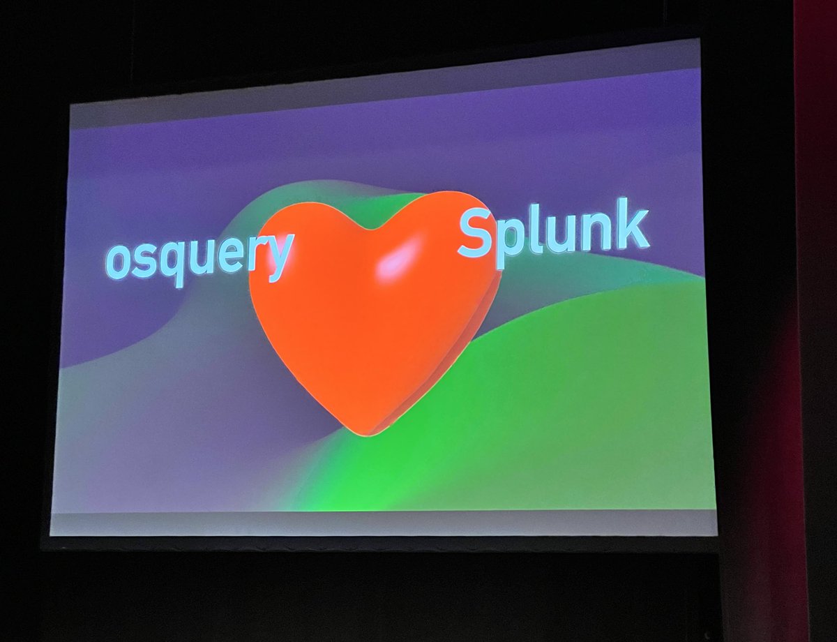 Sharvil Shah (@sharvil) on Twitter photo Nice to see <a href="/osquery/">osquery</a> getting a lot of love from <a href="/marczak/">Edward “☃️” Marczak</a> at <a href="/macsysadmin/">macsysadmin</a> conference. Sometimes working on open source can feel tireless but talks like this make it all worth it! Nice to see <a href="/osquery/">osquery</a> getting a lot of love from <a href="/marczak/">Edward “☃️” Marczak</a> at <a href="/macsysadmin/">macsysadmin</a> conference. Sometimes working on open source can feel tireless but talks like this make it all worth it!