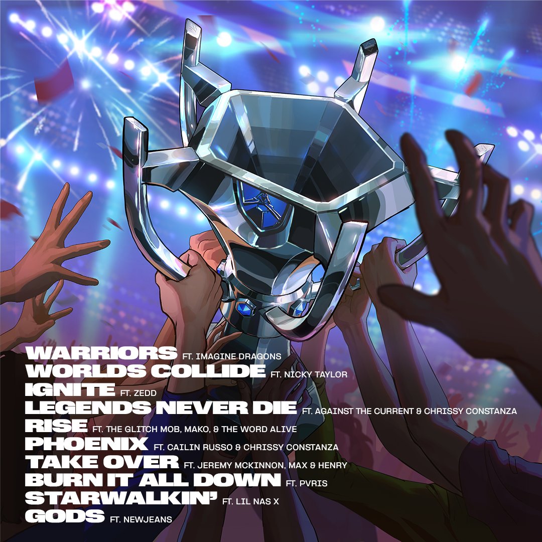 Riot Games Music on X: "ALL 10 Worlds anthems on one vinyl? say less.  https://t.co/9urwzmdlCY // #Worlds2023 https://t.co/7AmoKMRflb" / X