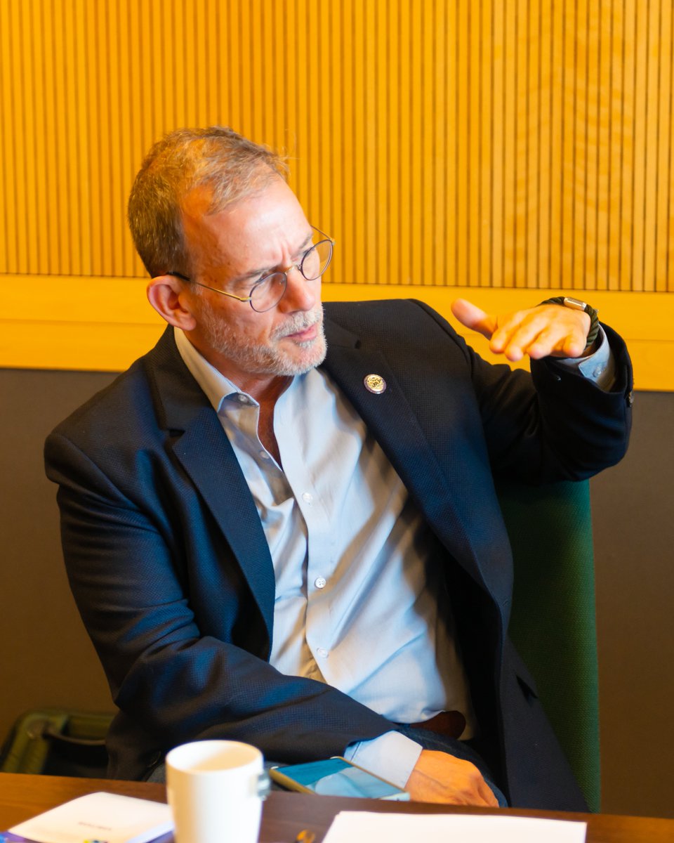 iborganization's tweet image. What impact will artificial intelligence have on education? School leaders gathered to discuss this key topic at our global leadership roundtable in Dublin.  Share your views on AI in the classroom. #IBGC2023