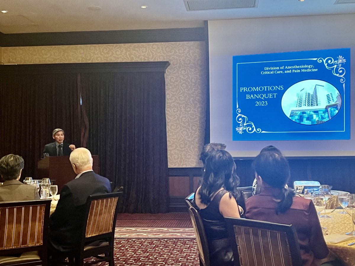 🌟We were thrilled to celebrate the incredible work in our Division of Anesthesiology last night! Thank you Dr Gan for hosting the banquet celebrating the promotions of all faculty to associate professor & professor and staff promotions🎉 #Anesthesiology #ProfessionalDevelopment'