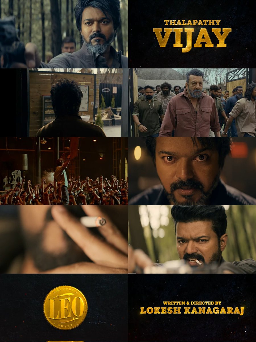 Fantastic trailer cut for the most eagerly awaited film, #Leo. The anticipation met its match, and the screen presence of the characters left us awestruck. Get ready for a cinematic feast - the box office is in for a wild ride with this epic magnum opus where the alpha shines!🔥