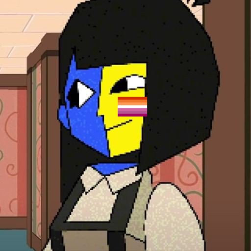 sapphicotd's tweet photo. today's second sapphic is ena from ENA! ena is a lesbian! (headcanon) https://t.co/O8kas3LqBB