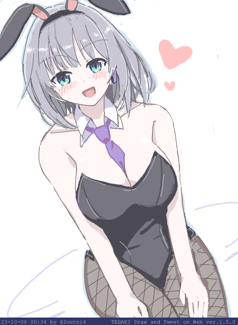 「バニーな砂田橋あきら #駅メモファンアート #tegaki_dt 」|24のイラスト