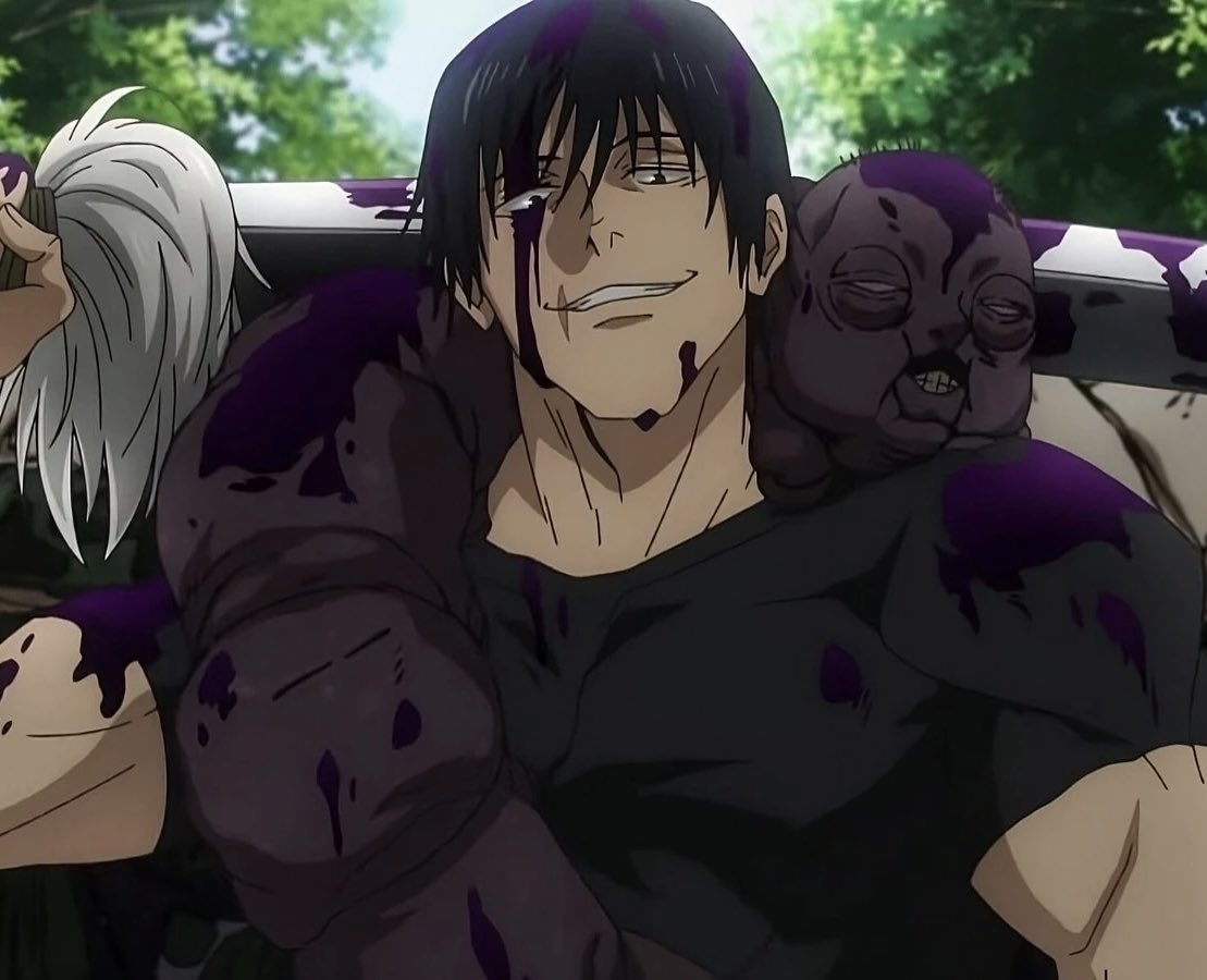 biyuuji's tweet photo. i see toji's trip to hell only made him hotter https://t.co/P92lBfJ0zn