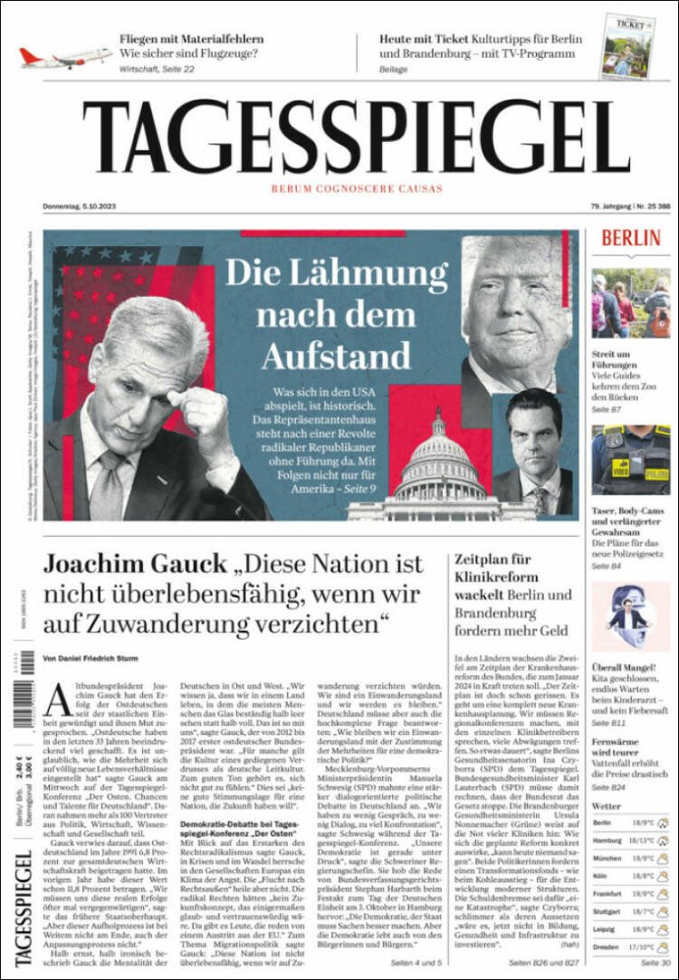 PrimerassPlanas's tweet photo. Jueves 5 de octubre #Europa 🇪🇺 #Alemania 🇩🇪 #España 🇪🇸 #Francia 🇫🇷 #Italia 🇮🇹 @el_pais, @lemondefr, @repubblica, @Tagesspiegel. https://t.co/0WsU5zQaXg