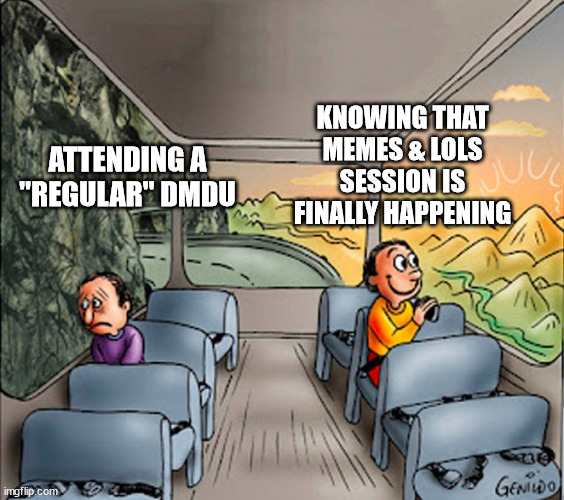Yo, we count on you folks, ok?!