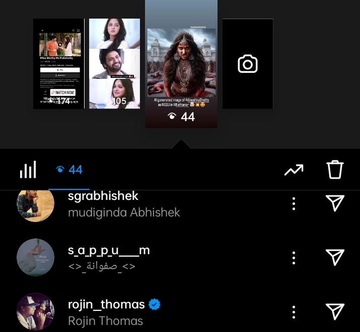 #Kathanar director #RojinThomas watched our Instagram story 🥰🩷