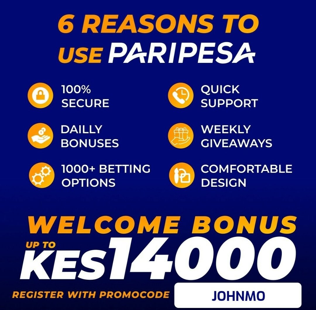 Paripesa
37 games, 7600+ odds
👉bit.ly/3PBKACd
Promocode: JOHNMO