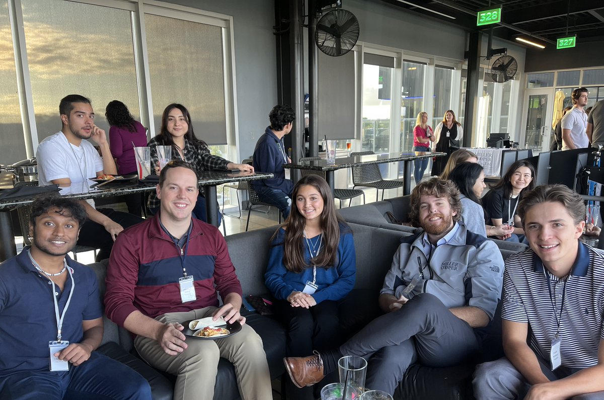 We had a blast reconnecting with our former interns and meeting future members of Miller Cooper!