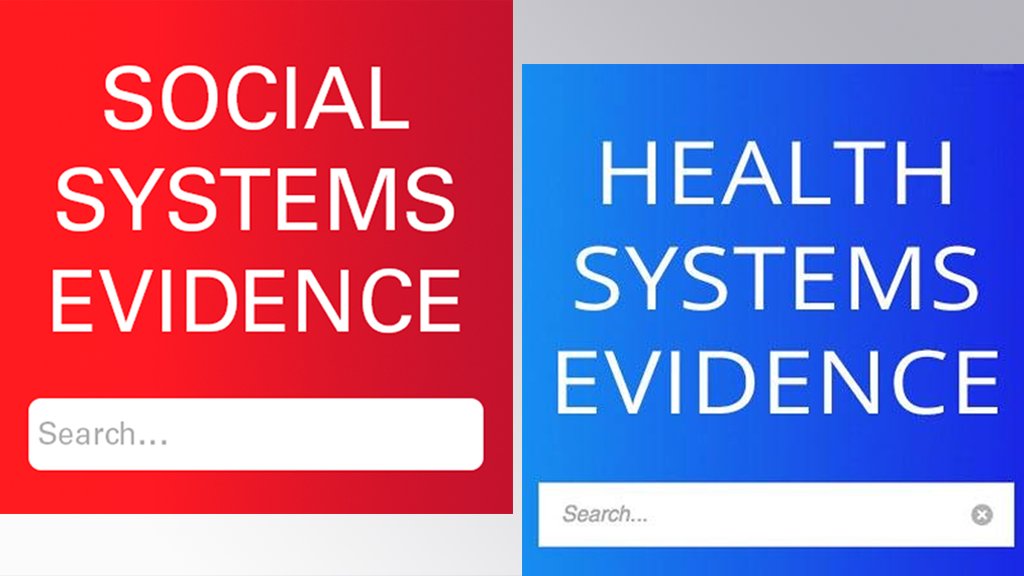 Want to quickly find the best-available global evidence on pressing health- & social-system topics? We’ve recently introduced two improvements to the search functionality in Health Systems Evidence & Social Systems Evidence to make this easier. Learn more ow.ly/sCwH50PLyQz