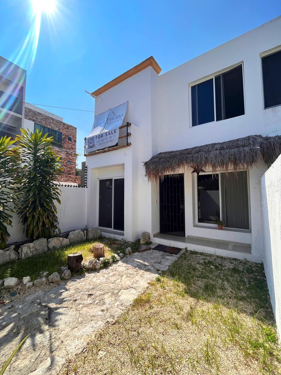 love_tulum's tweet photo. Se vende casa en Villas Tulum 🏠
4 habitaciones, 3 baños, alberca en área común.
135 m2 de construcción.

Precio: 245 mil dólares
Comisión compartida con Love Tulum Eco Love Tulum Eco Developments 3% más IVA para brokers.

Más información y citas al 9841318924 https://t.co/6PjSjUJUTP