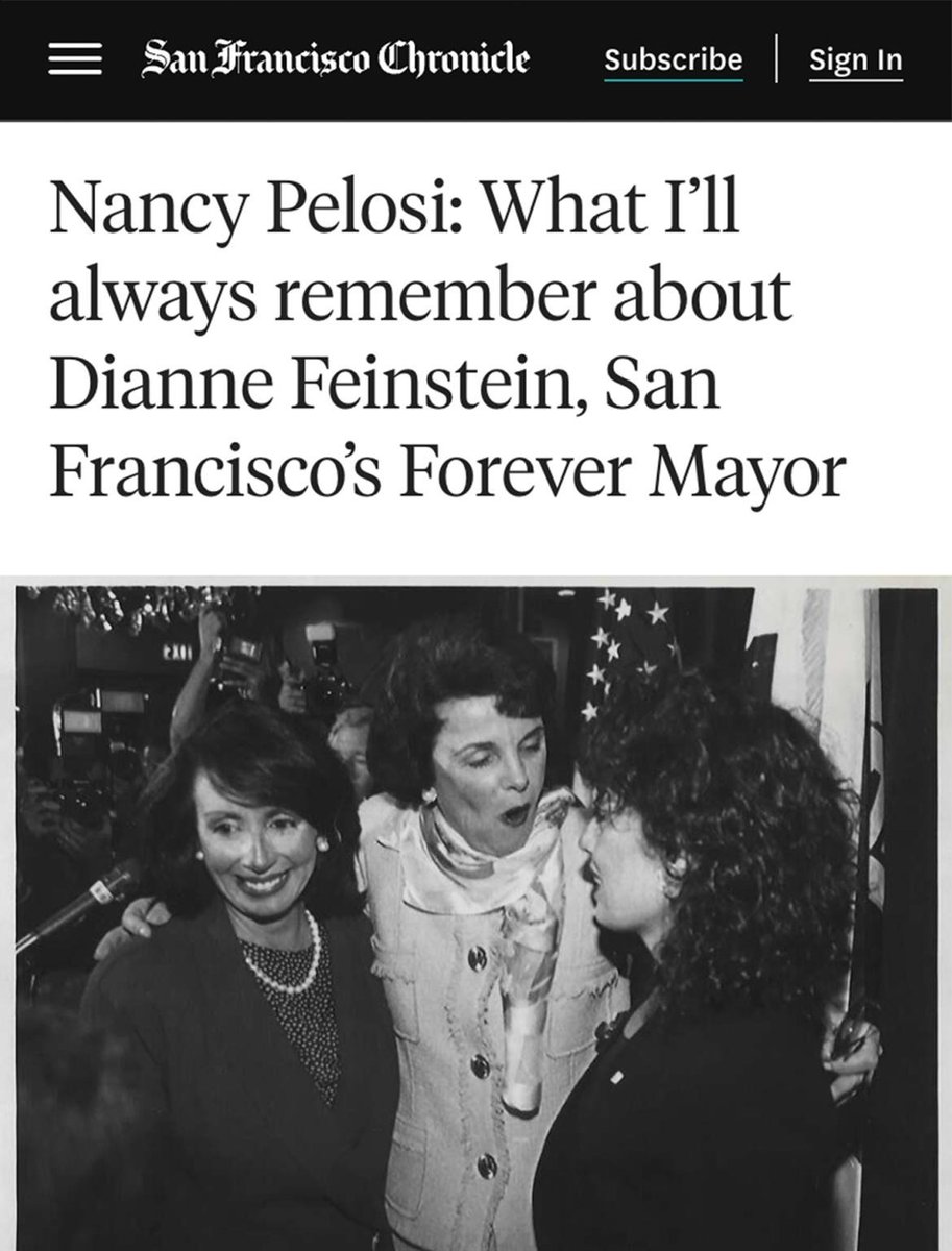 From her 1st day as Mayor when, with courage, strength and grace, Dianne offered our city a steady hand as a beacon of hope to her last day on Earth when she walked the Senate floor to cast her last vote to keep government open For The People, she was a consummate public servant.