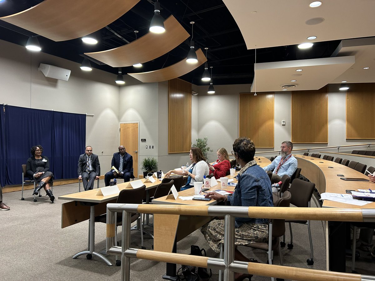 DemarcoDestin's tweet photo. What an amazing morning at our Advisory Board meeting for Medical District HS. Our amazing partners are here and ready to support our students! https://t.co/DNhiKT9J8D