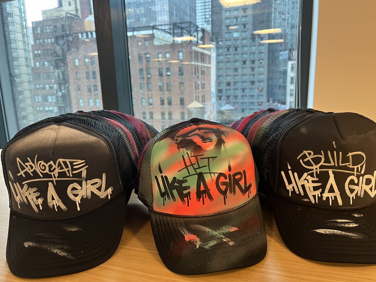 JoeDesiderio's tweet photo. @boltyboy More hats! @hitlikeagirlpod @askjoyrios https://t.co/b3f8yJYUPR