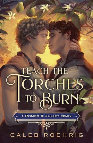 Next, @MikalebRoehrig whose new TEACH THE TORCHES TO BURN is one of the best queer Shakespearean retellings we’ve ever read. What if Romeo fell for Mercutio’s younger brother instead of Juliet? Lush, romantic, and gorgeously written. us.macmillan.com/books/97812508…