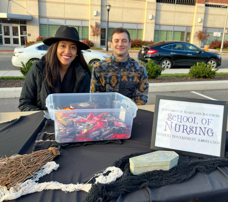 UMBaltimore's tweet photo. The UMB Community Engagement Center will be  hosting its second annual Trick or Treat event at 4:30 p.m. Oct. 27 as part of Spookapalooza: A Week of Halloween at the CEC! Volunteer opportunities are available: https://t.co/XjrfAI0Yqb https://t.co/F2IcjSKhHp