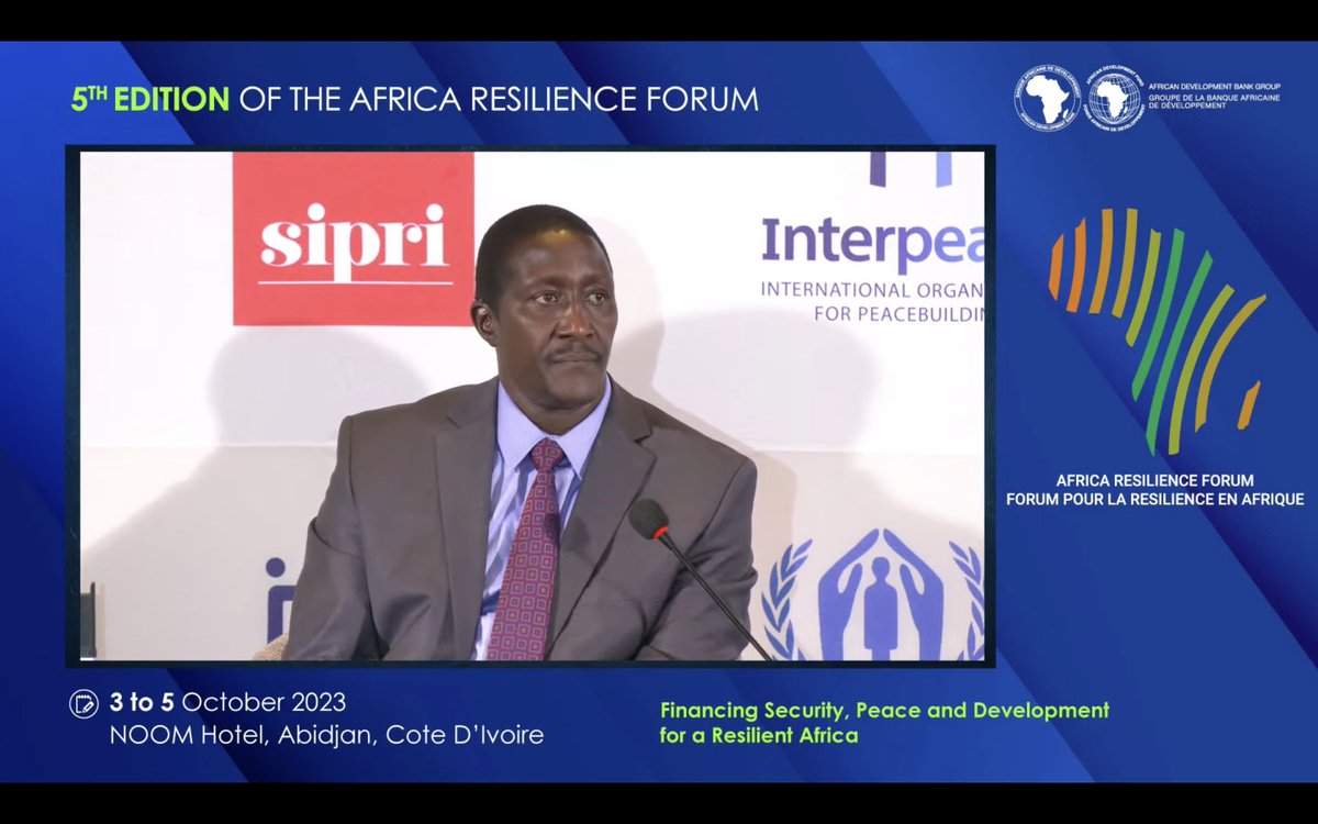 AfDB_Group's tweet photo. Currently the 97,000 urban refugees in Kenya can take their children to school and access #healthcare. There is recognition of prior learning. – John Burugu, Commissioner for Refugee Services, #Kenya #ARF2023 #FinancingPeace🕊️ #FinancingSecurity 🔐 https://t.co/4LnE24TvNU