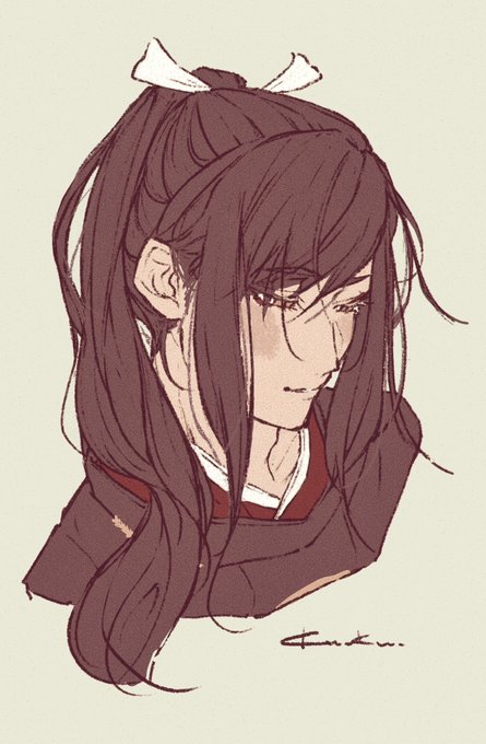 太郎太刀/大包平/にっかり青江等身絵でリクエスト描かせていただきましたありがとうございます 