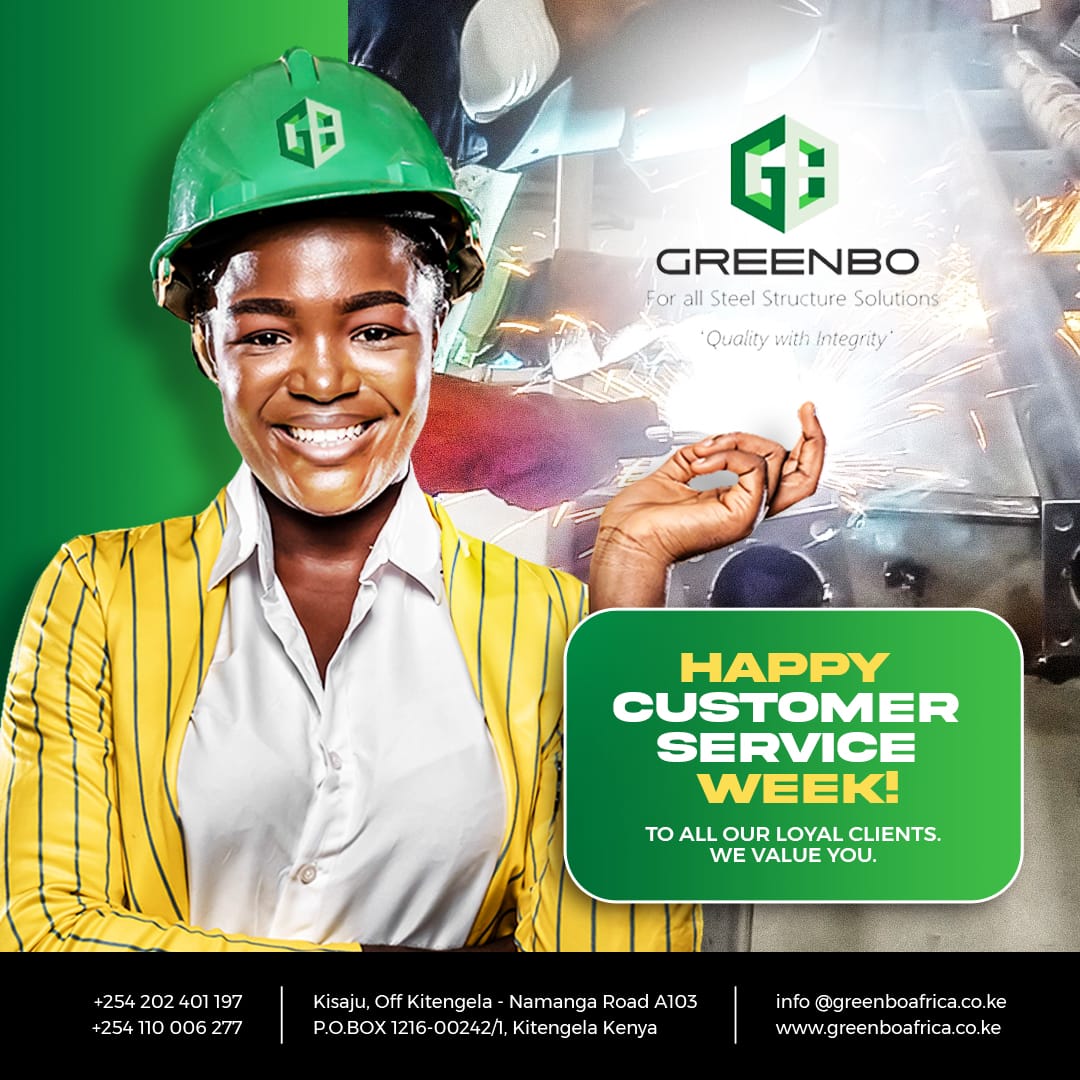 We've come a long way because we're a great team.... Cheers to our team and a very warm and Happy Customer Service Week!