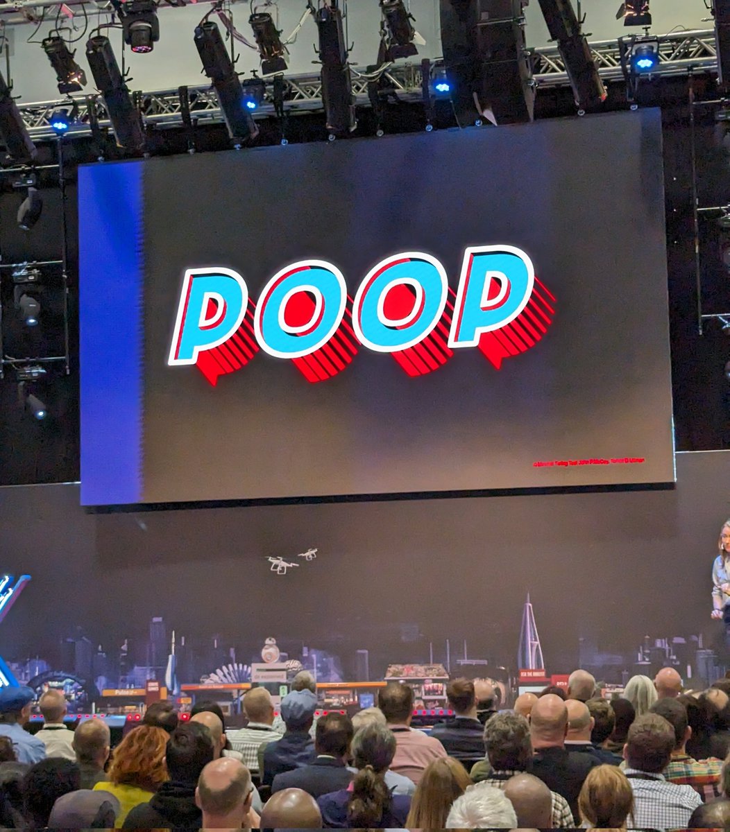 #DTX2023 - favourite word of the day with Hannah Fry.