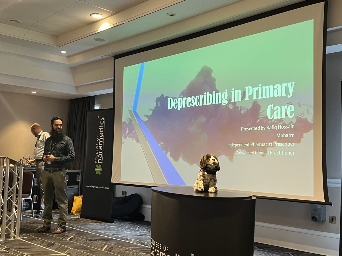 DrLouReynolds's tweet photo. While focusing on #prescribing capability, it’s equally important to consider #deprescribiing as there are improvements for the #patient #safety #qualityoflife #PCPC23 @ParamedicsUK @SaferCareVic https://t.co/OAeoG4IYoO