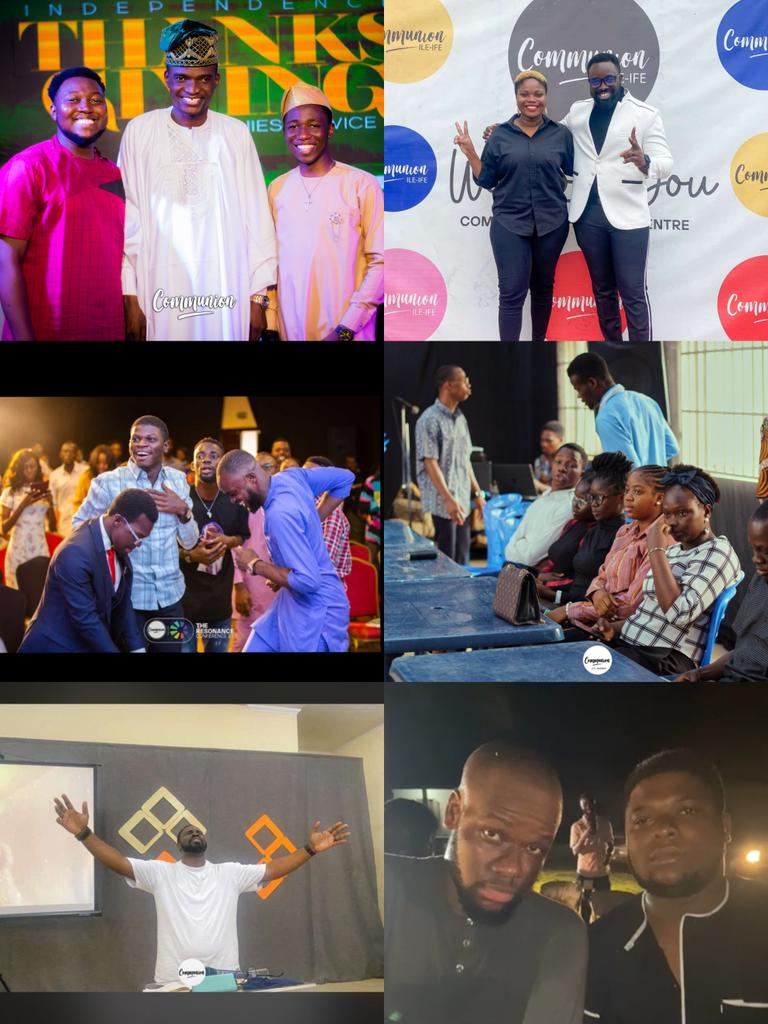 IsraelAdegbenjo's tweet photo. Day 5 yi lagbara oooπ
Even if na for background u see ur face or ur unit mentioned...
#CommunionCC
#CommunionFestival
#7daysofconsistency https://t.co/hDt9YLNpyU