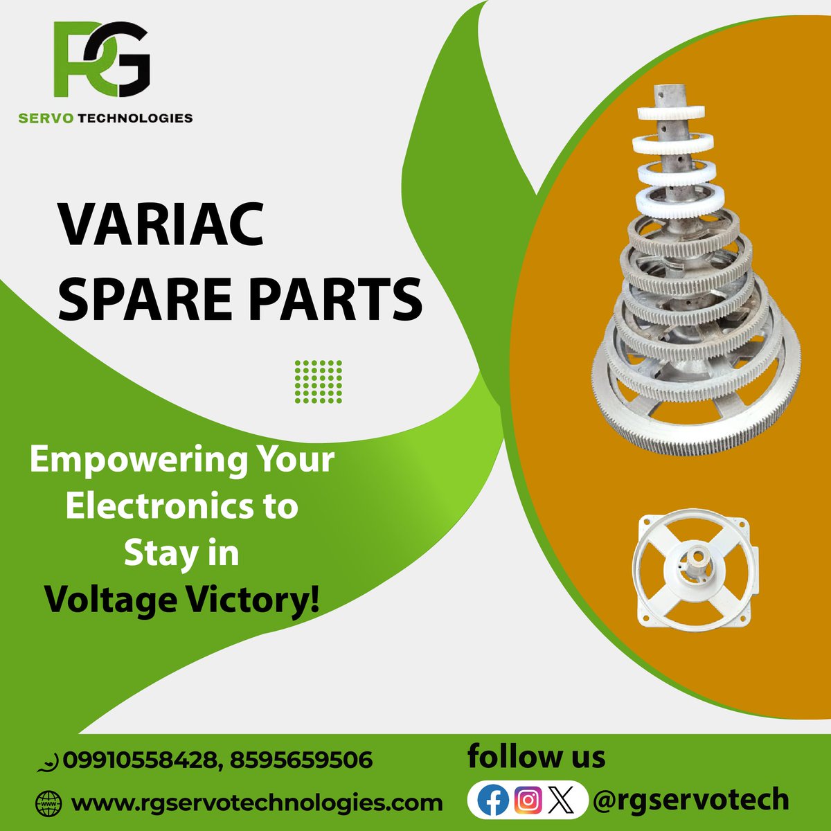 Rgservotech's tweet photo. Power up your equipment's performance with our top-quality VARIAC spare parts.
👉 https://t.co/XAT7YYj8Jm
📧 gautam.kapoor25@yahoo.com
☎ +91- 09910558428, 8595659506
#VARIAC #rgservotechnologies #stability #spareparts #PowerYourPerformance #servostabilizer #premiumspareparts https://t.co/Tl6sLgFSYC