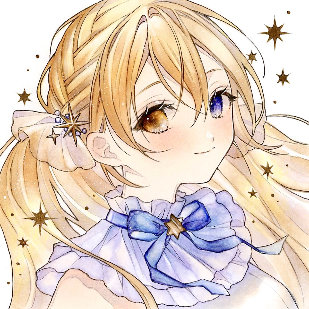 星降る夜 君に出逢えた ꙳⋆ ࿐#コピック 」|優樹ユキ ❅ 池袋