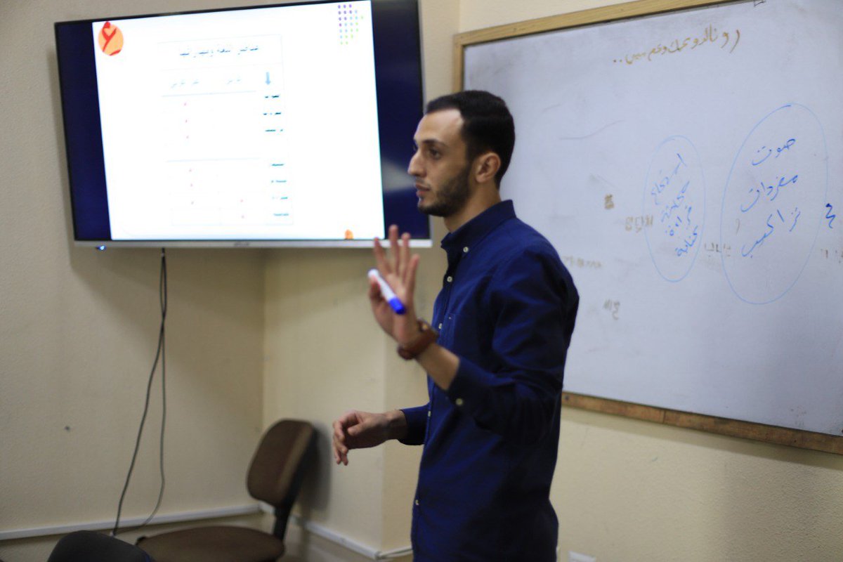 IUG Arabic Center tweet media