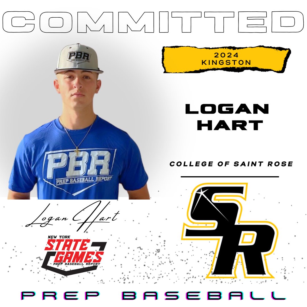 Prep Baseball New York (@prepbaseballny) on Twitter photo 📢Commitment Watch📢
2024 MIF Logan Hart (Kingston) has committed to the College of Saint Rose #congrats
❗Hart is the 1️⃣6️⃣th commit from the 2023 Northeast Senior Games & the 4️⃣7️⃣th commit from the 2023 NY State Games❗
<a href="/loganhart04/">Logan Hart</a> | <a href="/saintrosebase/">Saint Rose Baseball</a> 📢Commitment Watch📢
2024 MIF Logan Hart (Kingston) has committed to the College of Saint Rose #congrats
❗Hart is the 1️⃣6️⃣th commit from the 2023 Northeast Senior Games & the 4️⃣7️⃣th commit from the 2023 NY State Games❗
<a href="/loganhart04/">Logan Hart</a> | <a href="/saintrosebase/">Saint Rose Baseball</a>