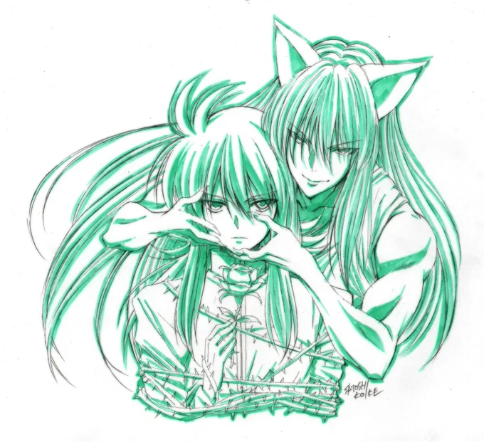 狐ね(妖狐だけど) #天狐の日だしTLを狐で埋める