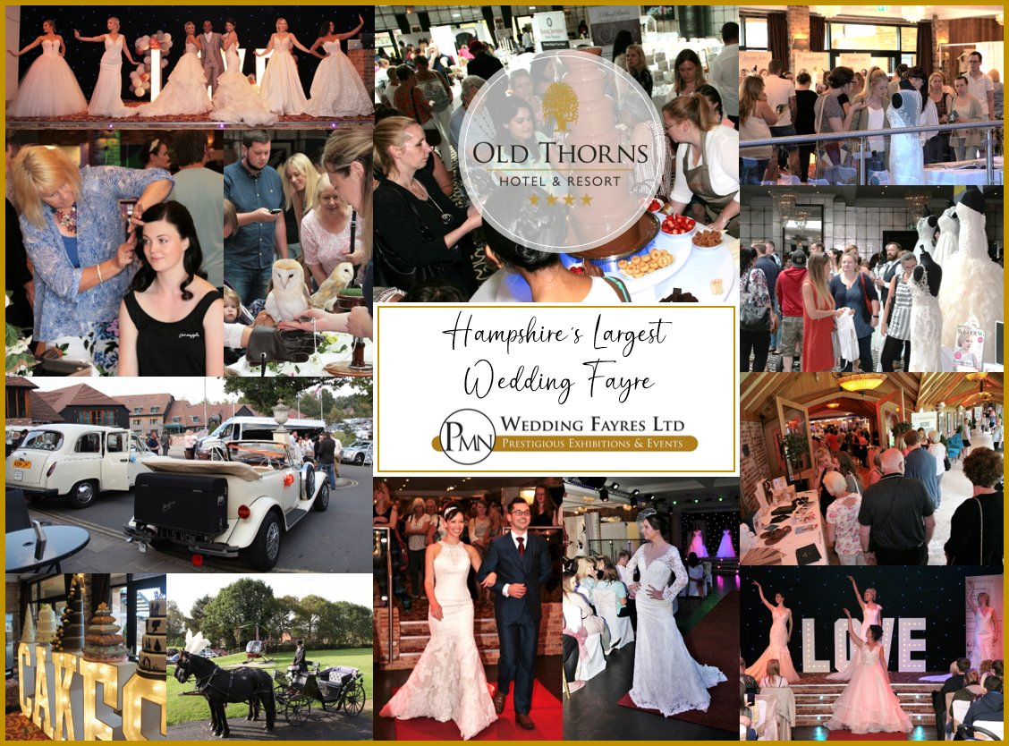 We've been privileged to work alongside the incredible @OldThornsHotel #weddingvenues since 2010, and this coming Sunday 8th October, we return here for our #30th #weddingfayre together 💕Now the largest #weddingfair in #Hampshire we have so much in store...#ThrowbackThursday