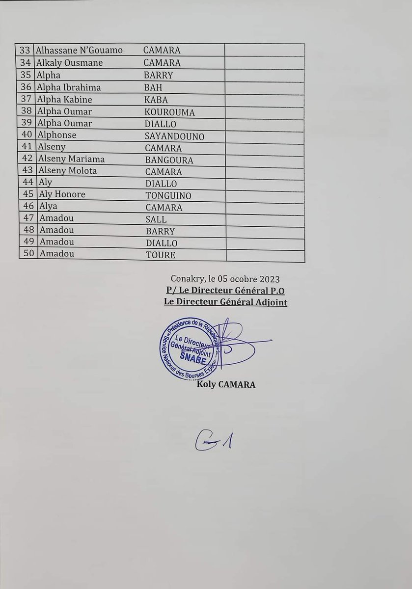 etudiantguineen's tweet photo. #SNABE 
#BOURSES_RUSSIE 2024-2025

Programme d'inscription des candidats à la bourse du Gouvernement Russe au compte de l'année académique 2024-2025.

Conformement à la répartition des groupes, les candidats sont invités au SNABE  pour les procédures d'inscription sur la plateforme Russe.

Pièces à fournir
- Une enveloppe A4
- Passeport biométrique 

 #Précision : 
Les listes des différents groupes seront publiées progressivement, et le dépôt des dossiers de candidature continuent jusqu'au 6 octobre 2023, conformément au communiqué du 8 septembre relatif à la dite offre de bourse.