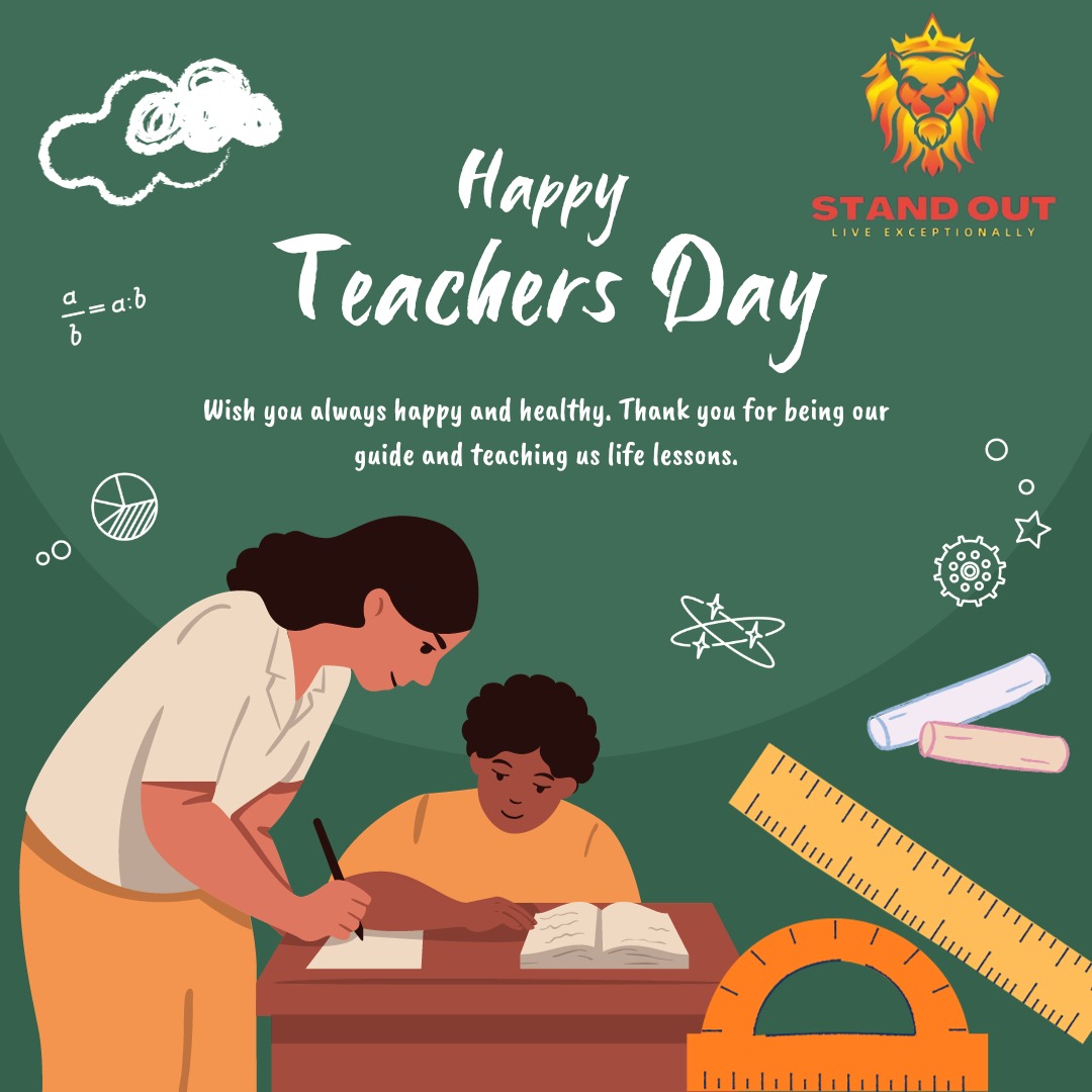 stand_out0001's tweet photo. We send heartfelt thanks to educators worldwide for their dedication, passion, and commitment in shaping future leaders. Your tireless efforts inspire us. Happy World Teachers' Day!

#standout #TeachersDay https://t.co/eD0PSs725j