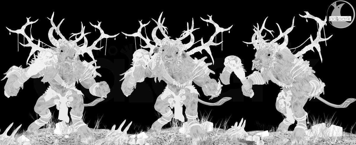 aaraarkstudio's tweet photo. Hello Friends ,
This is a 3D character modelled and textured basically for research and development of a Tauren
The main concept is taken from Russell Dongjun Lu . Please visit his concept arts .We like his work very much.
The concept is taken from: https://t.co/mE95U9OTMF https://t.co/liB6DsvGm8