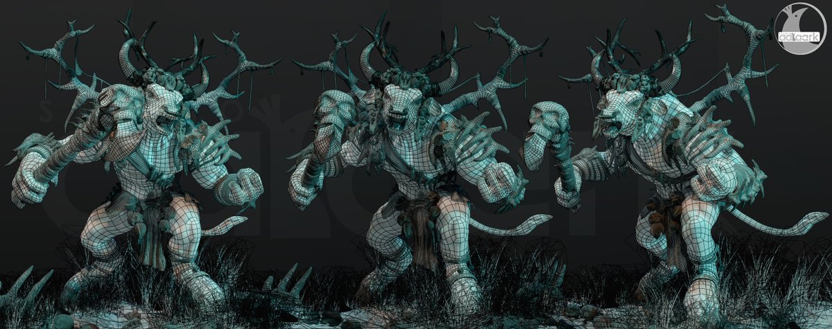 aaraarkstudio's tweet photo. Hello Friends ,
This is a 3D character modelled and textured basically for research and development of a Tauren
The main concept is taken from Russell Dongjun Lu . Please visit his concept arts .We like his work very much.
The concept is taken from: https://t.co/mE95U9OTMF https://t.co/liB6DsvGm8