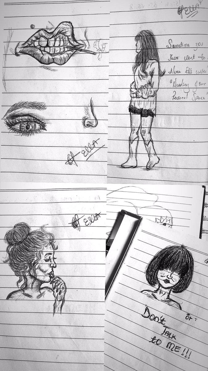 I’m Ella from Nigeria &amp; this is my art😗
Not half as good but the oppression is too much😩😂😂