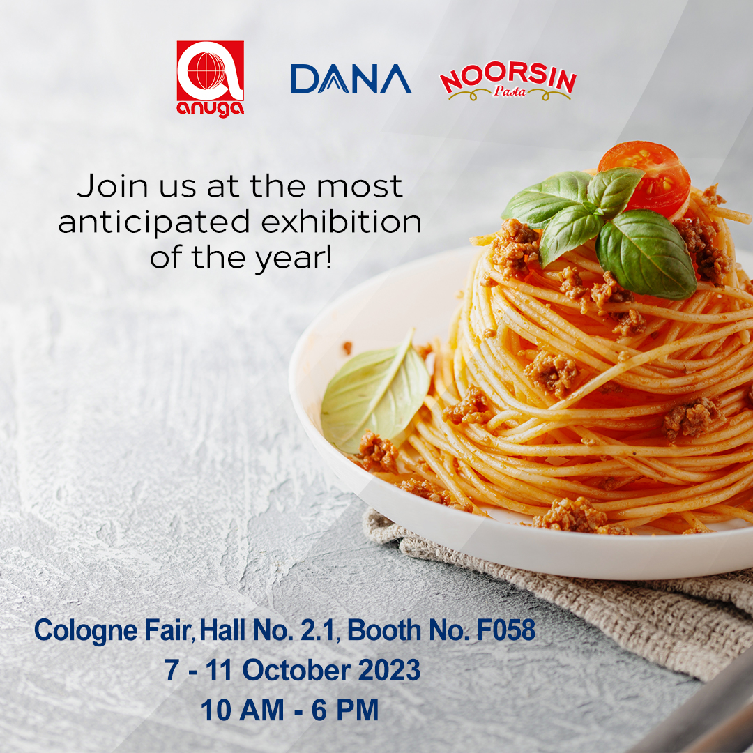 Danatradeco's tweet photo. 🇩🇪🍝🎉
Get ready for the culinary event of the year at Anuga Exhibition! We can't wait to welcome you and showcase the latest trends in the food industry. Don't miss out on this incredible experience!
.
.
#AnugaExhibition #MustAttend #dana #danaholding #noorsin #noorsinproducts https://t.co/I4zkoweKwU